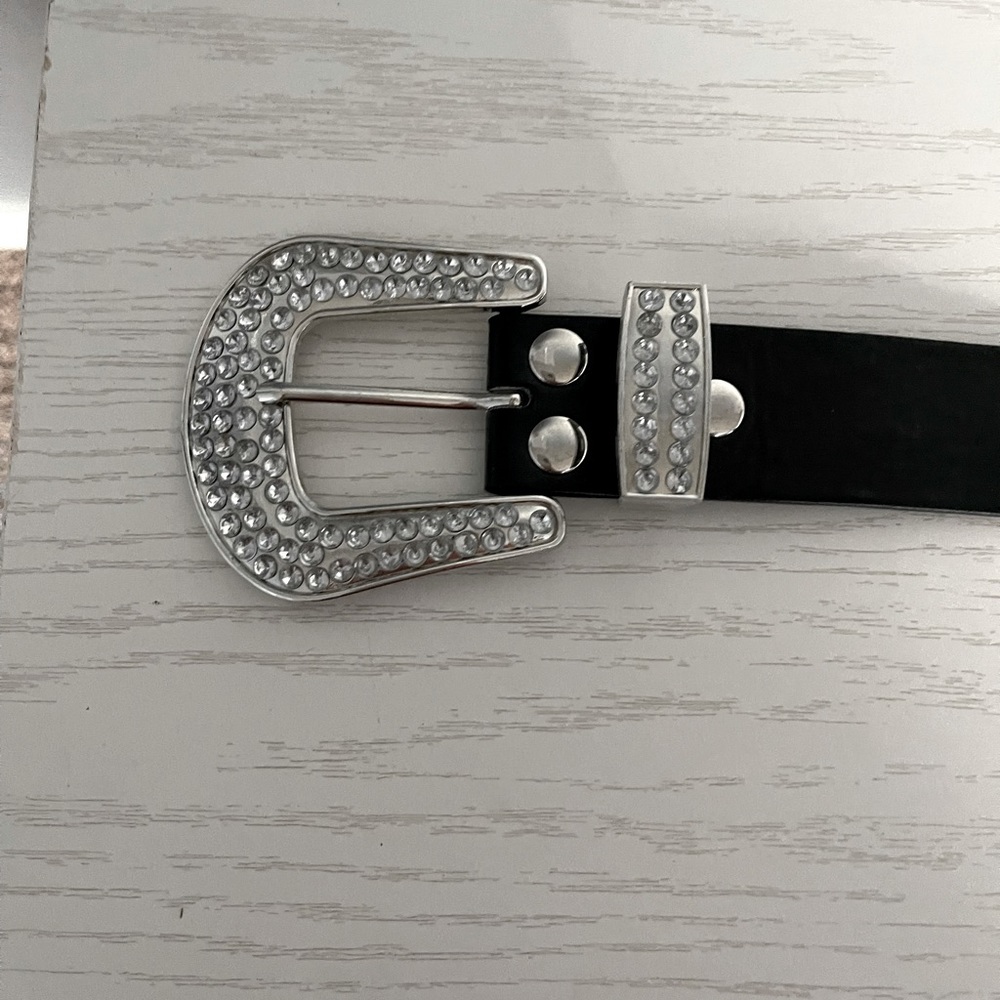 Sparkly western belt